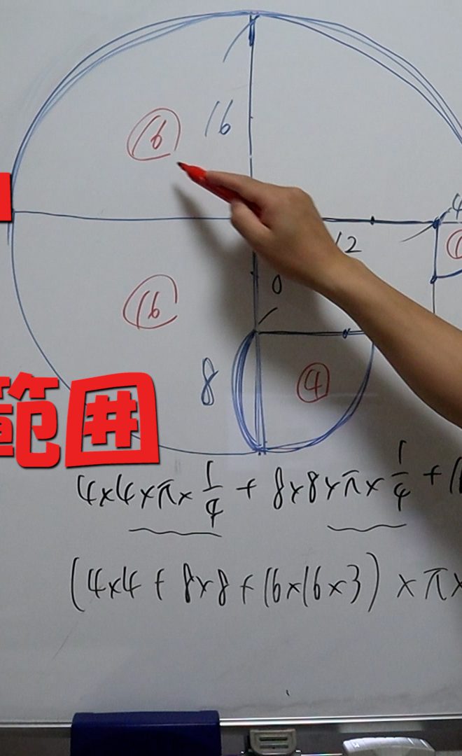 牛の動ける範囲 中学受験算数 オンライン家庭教師 大阪算数家庭教師